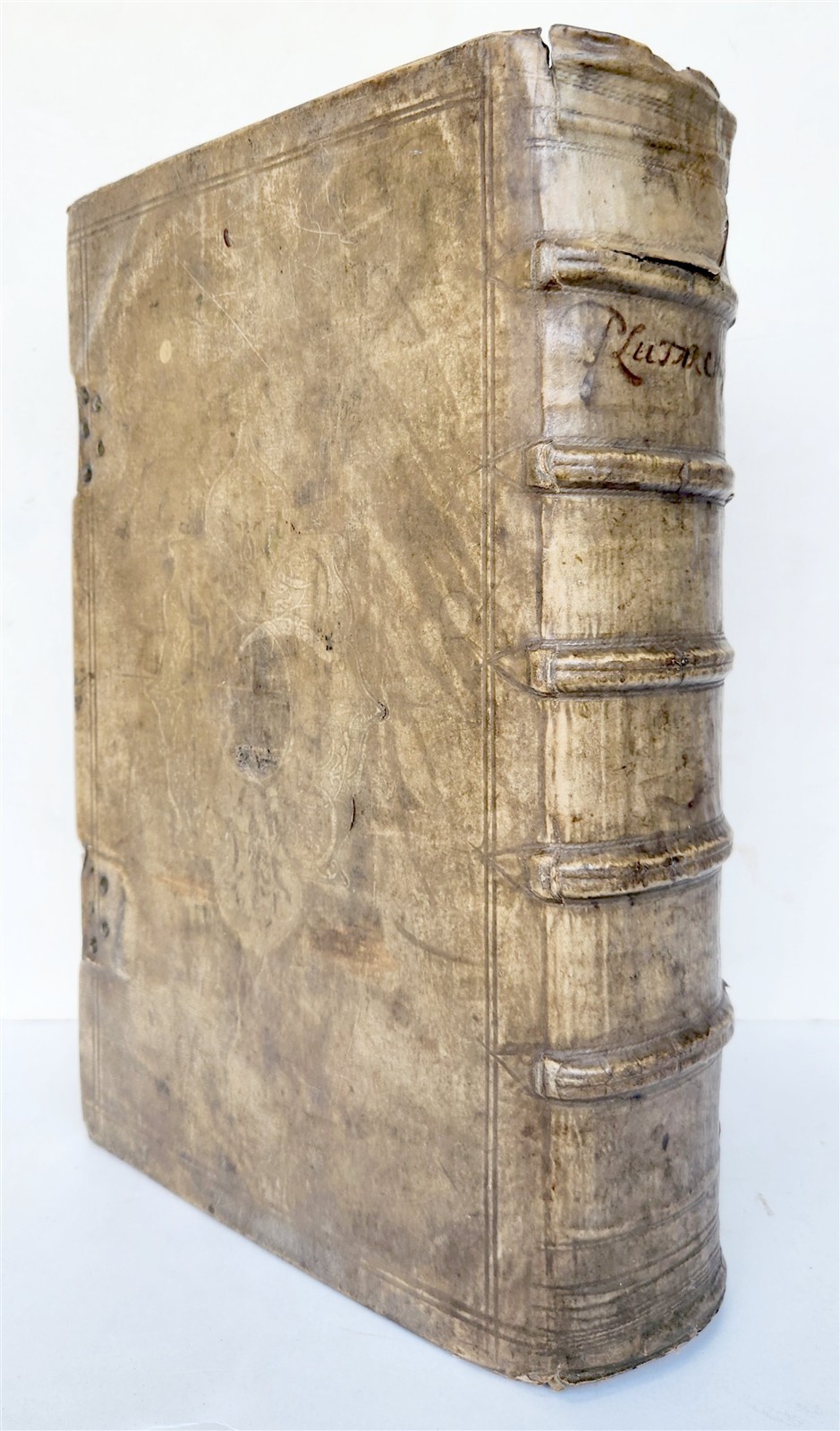 1644 PLUTARCH DUTCH antique Parallel Lives of illustrious Greeks & Romans FOLIO