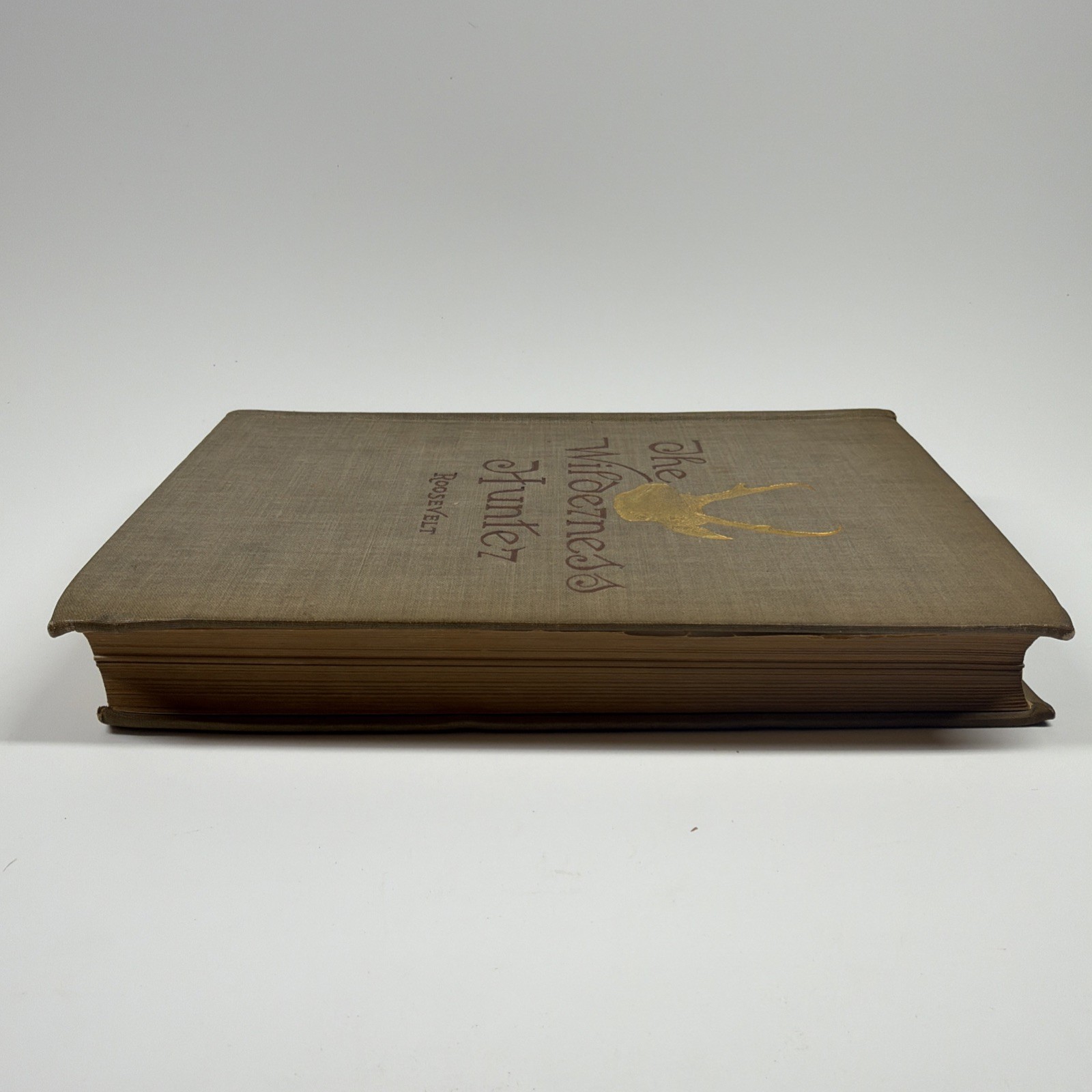 Rare First Edition – The Wilderness Hunter by Theodore Roosevelt, 1893