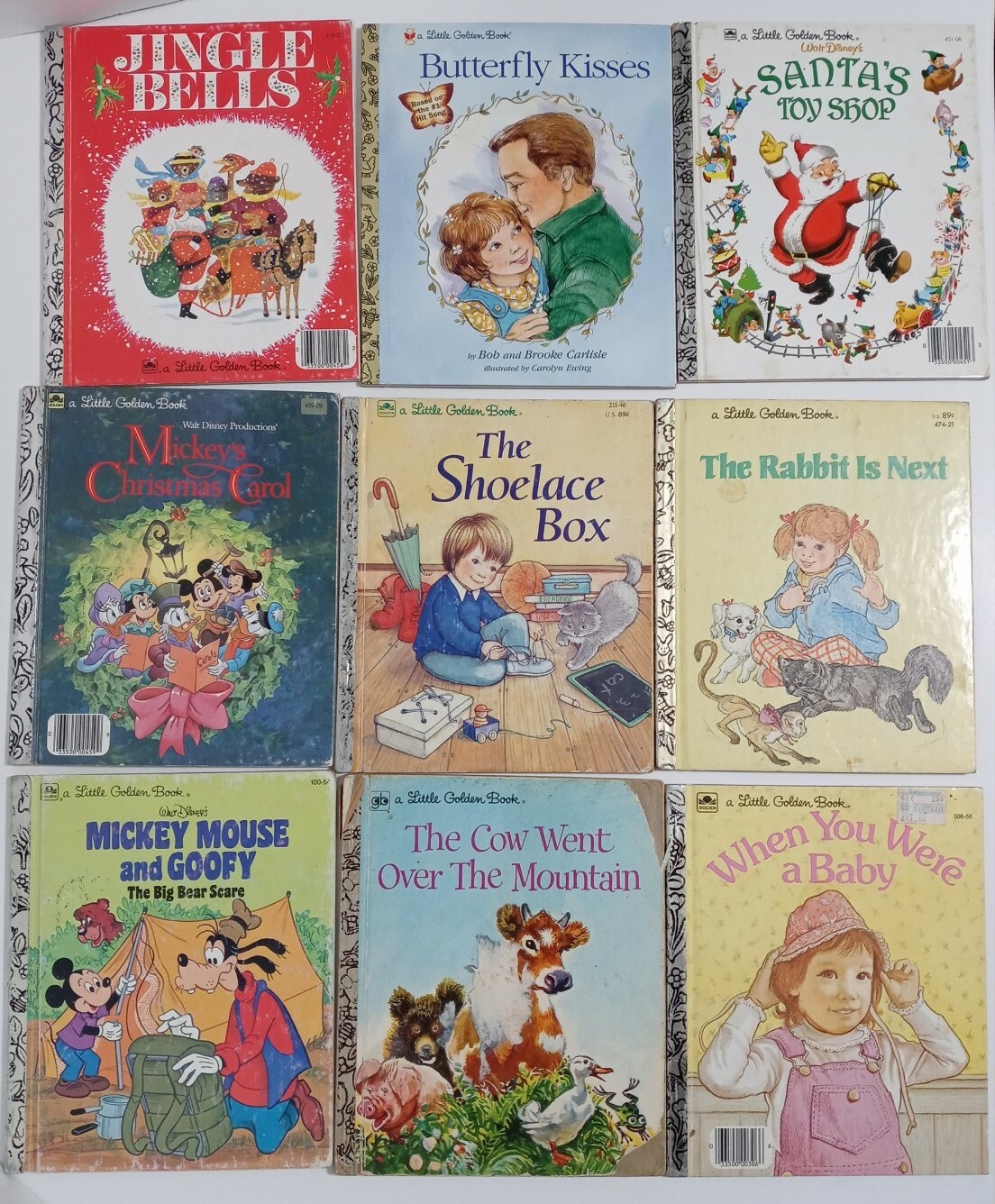 Little Golden Books Lot of 46 Childrens Vintage Bambi Rudolph Thumbelina