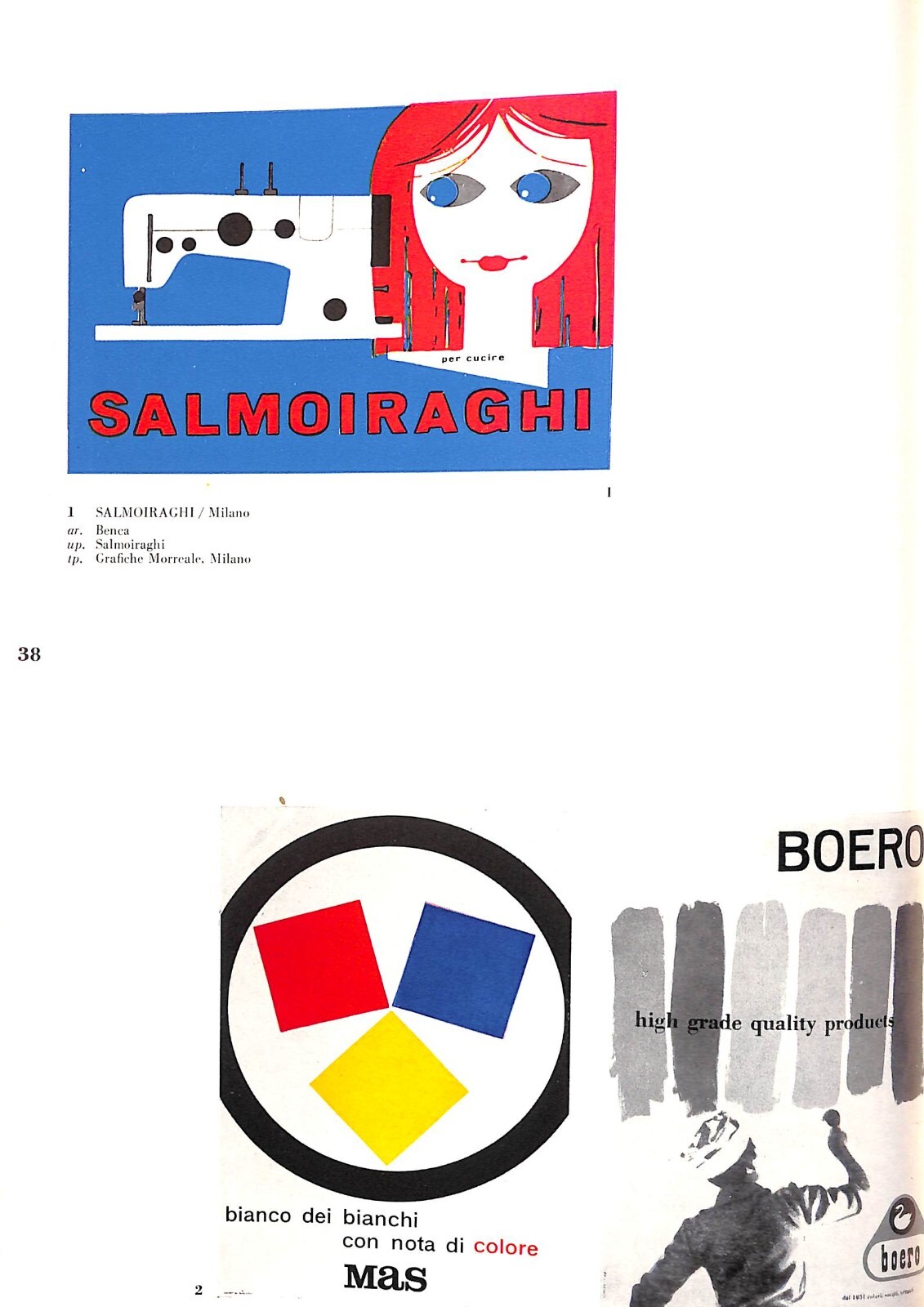 [227] pp. Editrice L’Ufficio Moderno 12″ x 8 3/4″ Ex-Libris Signed on FFEP: D