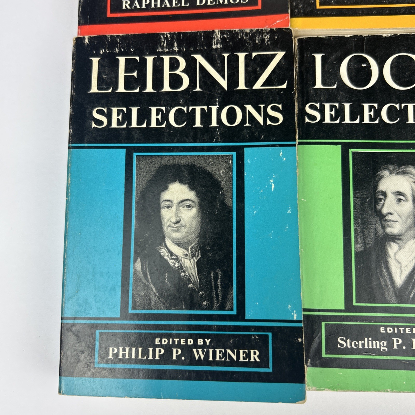 Scribners Lot Of 8 Selections Philosophy Locke Plato Aristotle 1950s Paperback