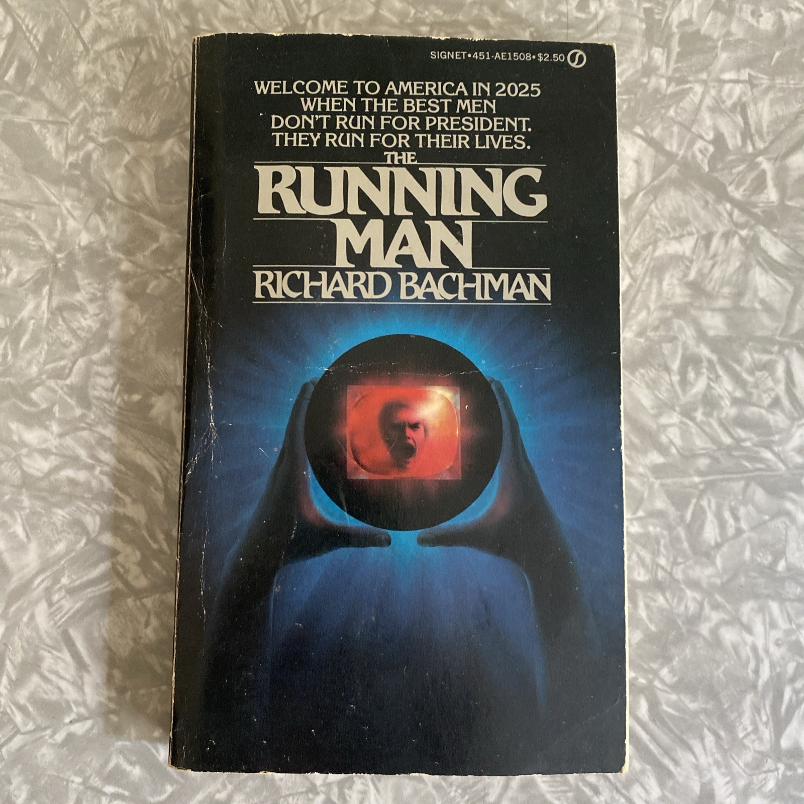 The Running Man First Edition First Print May 1982 Stephen King Richard Bachman