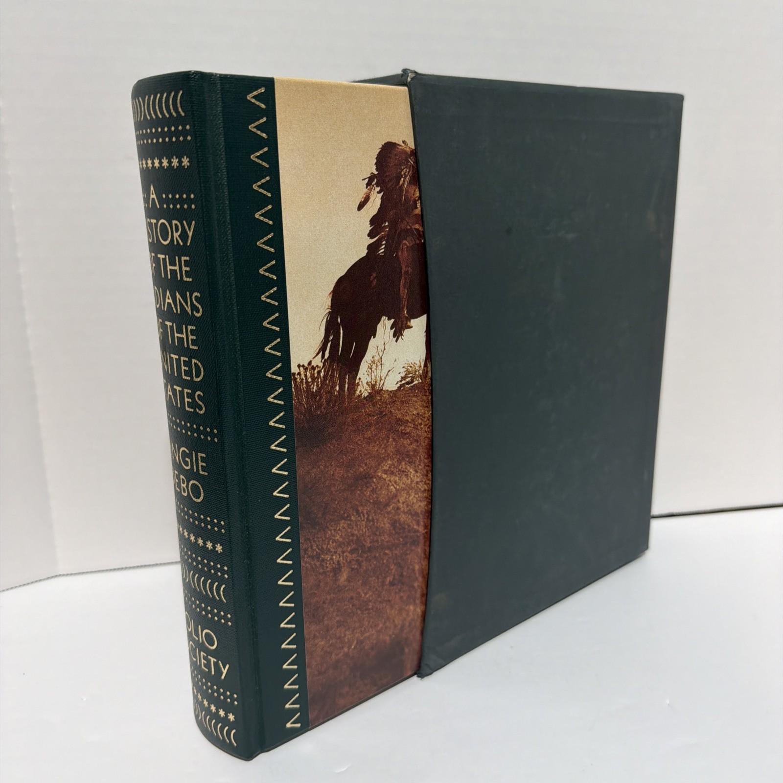 A History Of The Indians Of The United States Angie Debo Folio Society Slip Case
