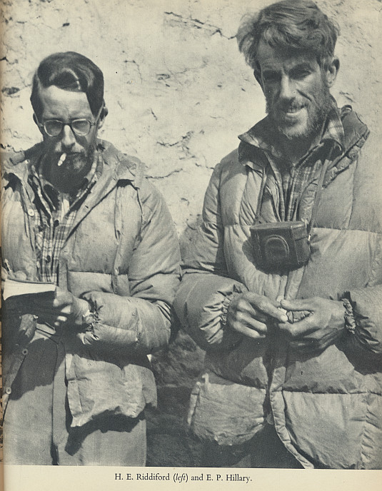 Mount Everest 1953 + Dust Jacket 92 Photographs Edmund Hillary Eric Shipton etc.