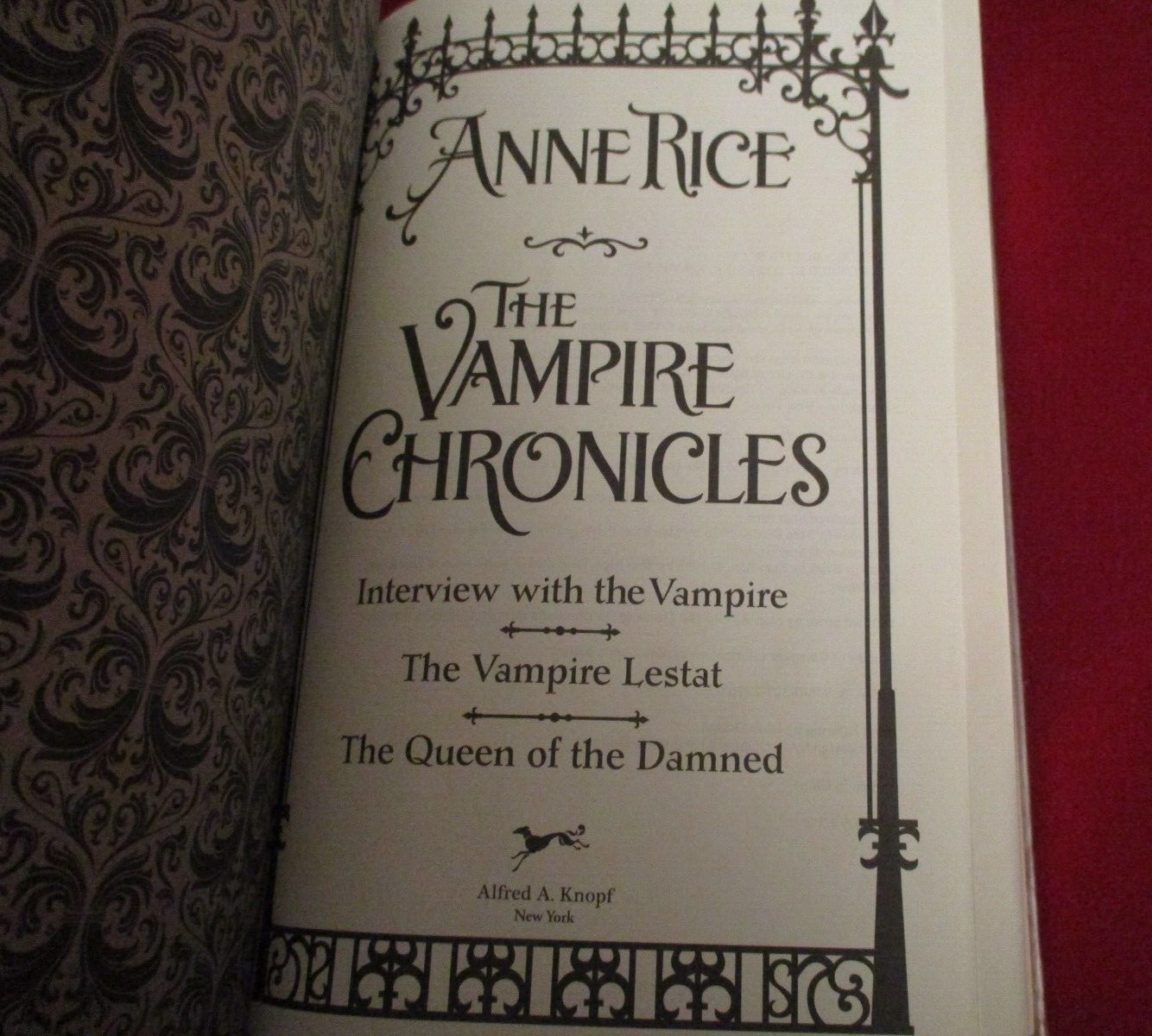 (Interview with) The Vampire Chronicles by Anne Rice ~ Huge Hardcover Omnibus