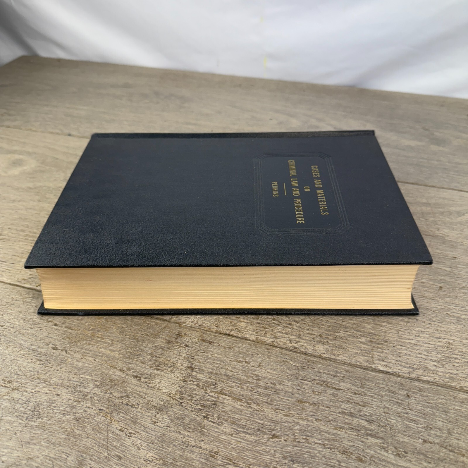 Cases on Criminal Law and Procedure 1st Edition 1952 University Casebook Series
