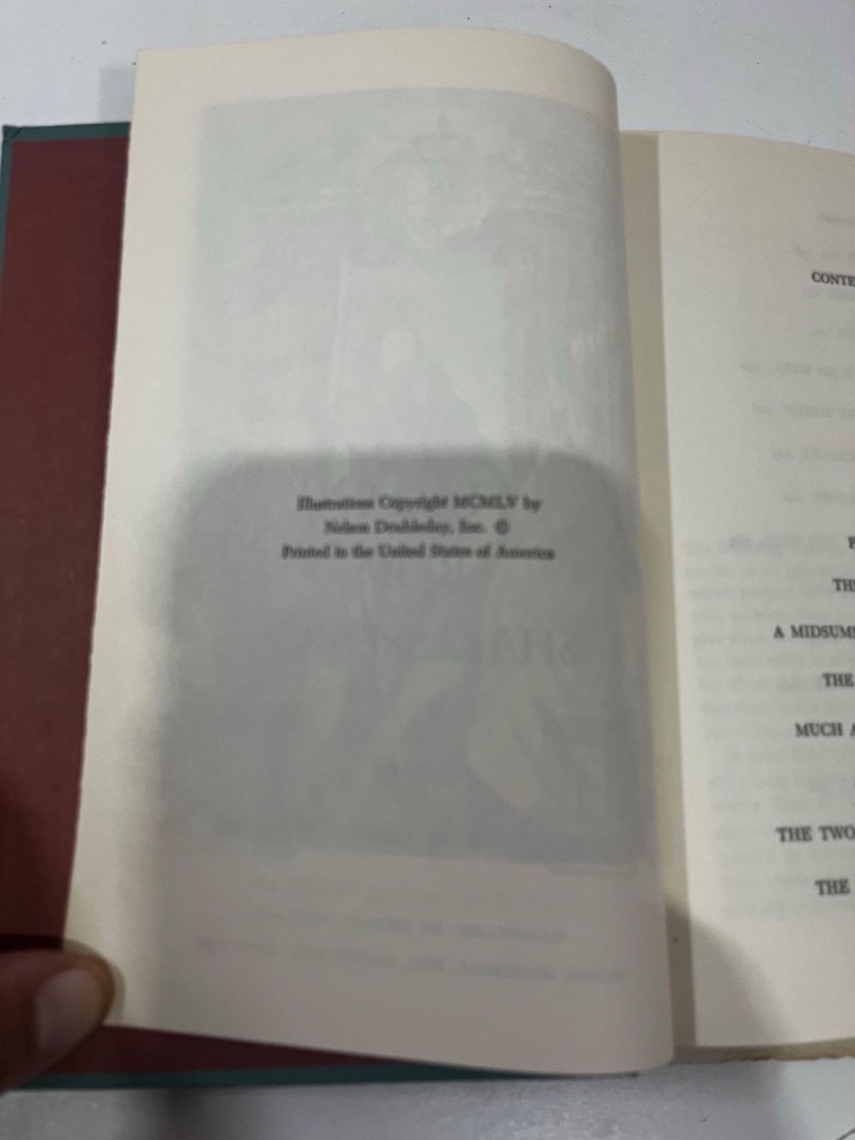 Tales From Shakespeare by Charles and Mary Lamb 1955 ILLUST. HC/DJ DOUBLEDAY