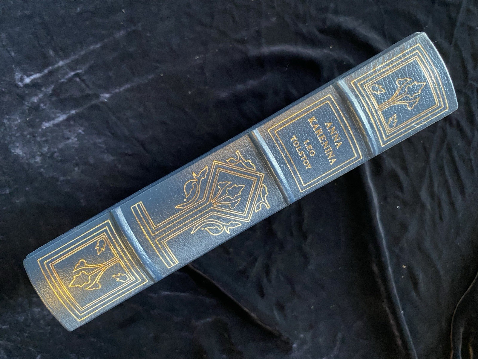 Franklin Library ANNA KARENINA Leo Tolstoy LEATHER 1980 Illus James Tissot MINT