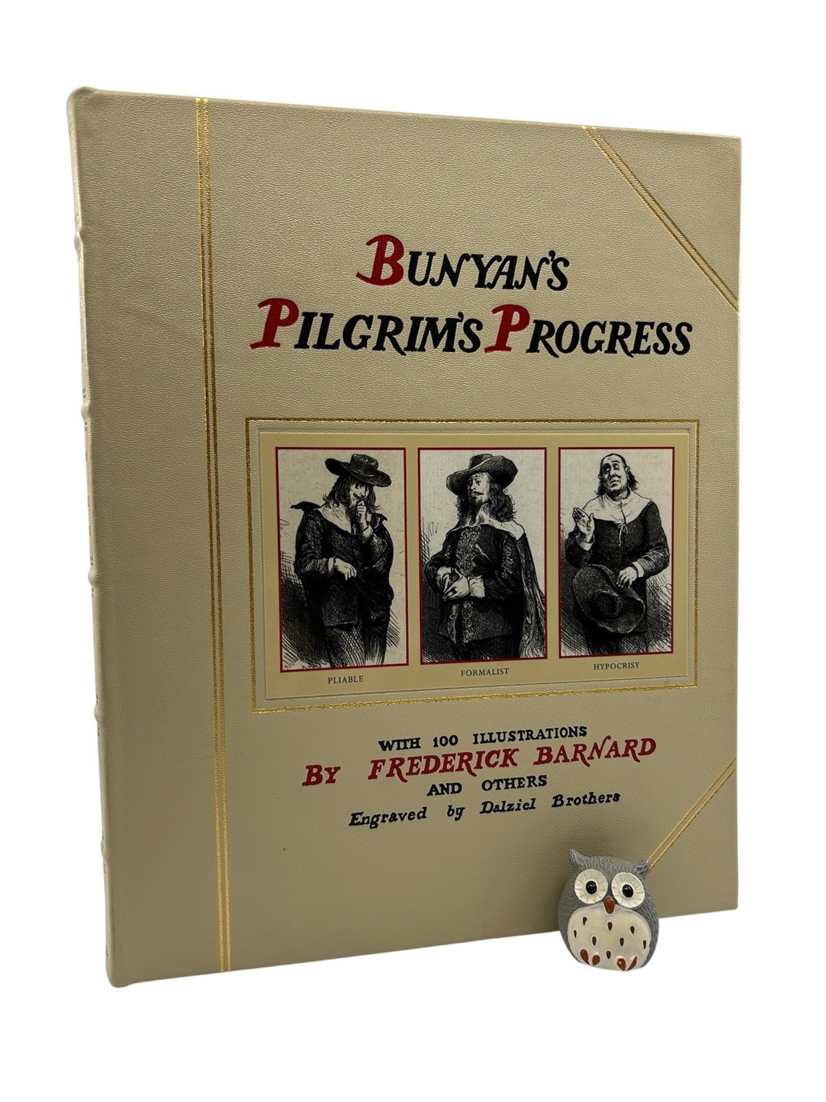 EASTON PRESS Bunyan’s Pilgrim’s Progress Leather DLE Deluxe Illustrated Barnard