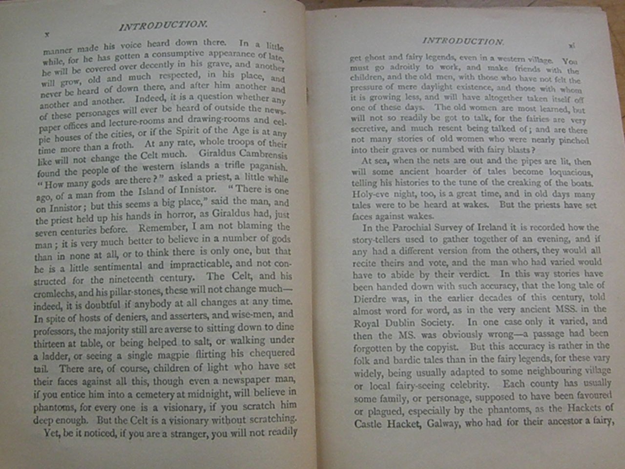 Irish Fairy and Folk Tales – W.B.Yeats WITCHCRAFT FOLKLORE OCCULT MYTH LEGEND
