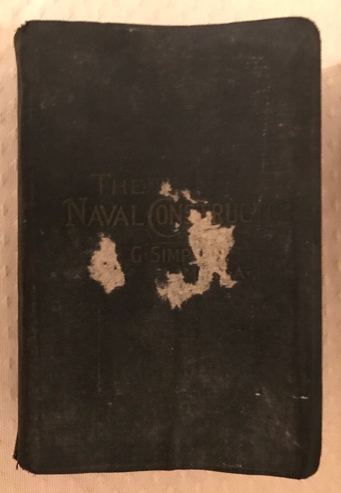 WWI WW1 Naval Constructor George Simpson USNRF Carpenter’s Mate New London CT