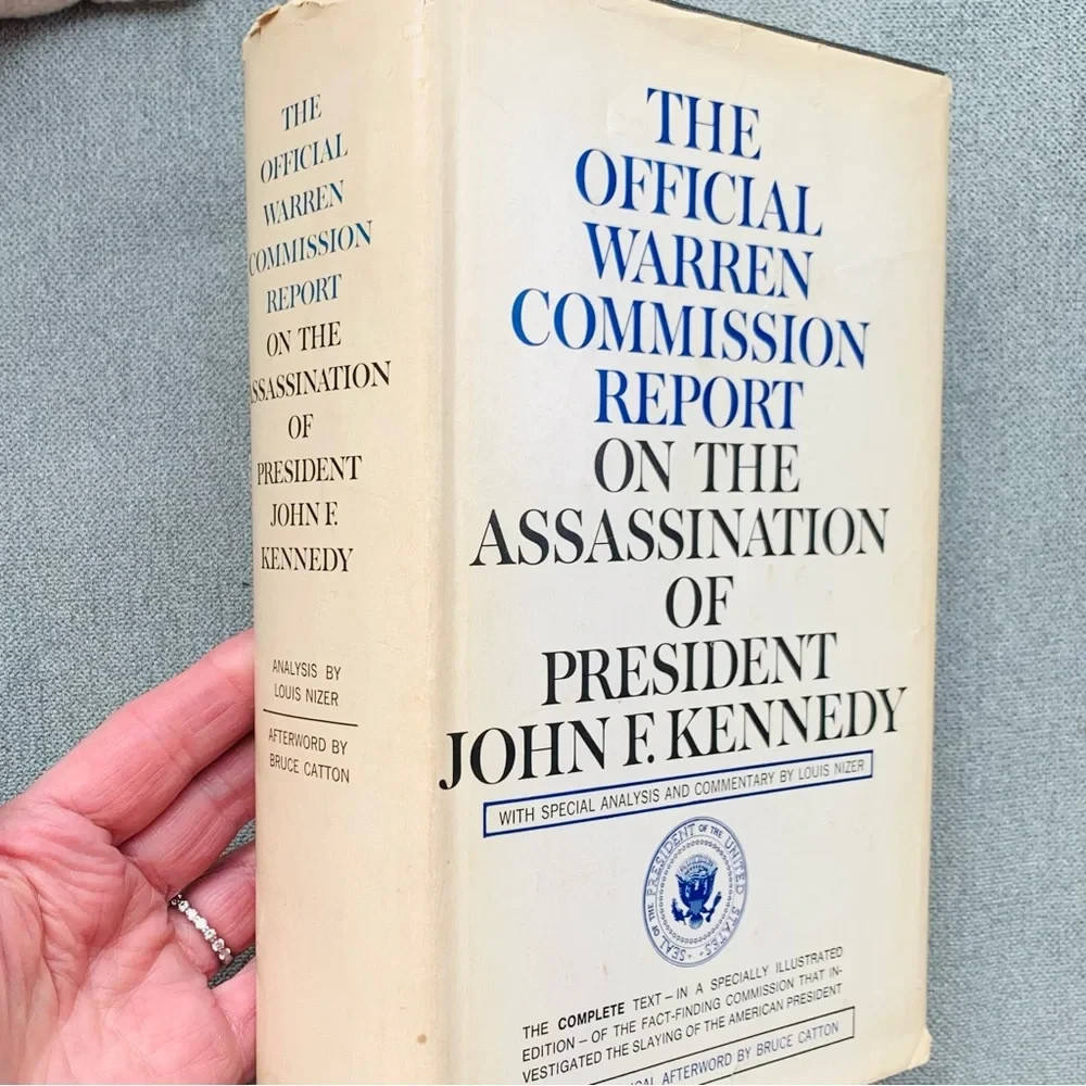 Official Warren Commission Report On Assassination Of President Kennedy 1964