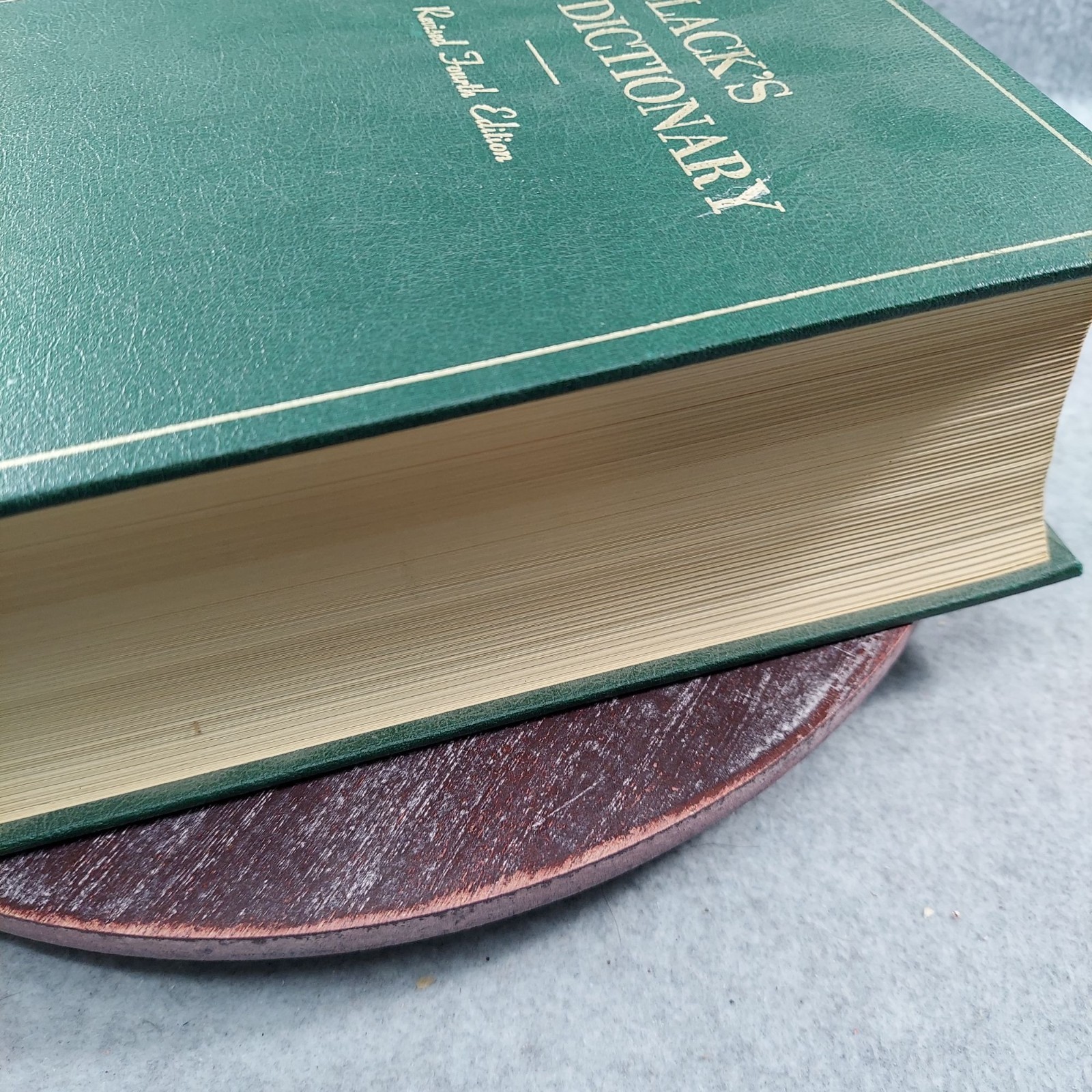 Blacks Law Dictionary Revised Fourth Edition Hardcover Green West Publishing Co.