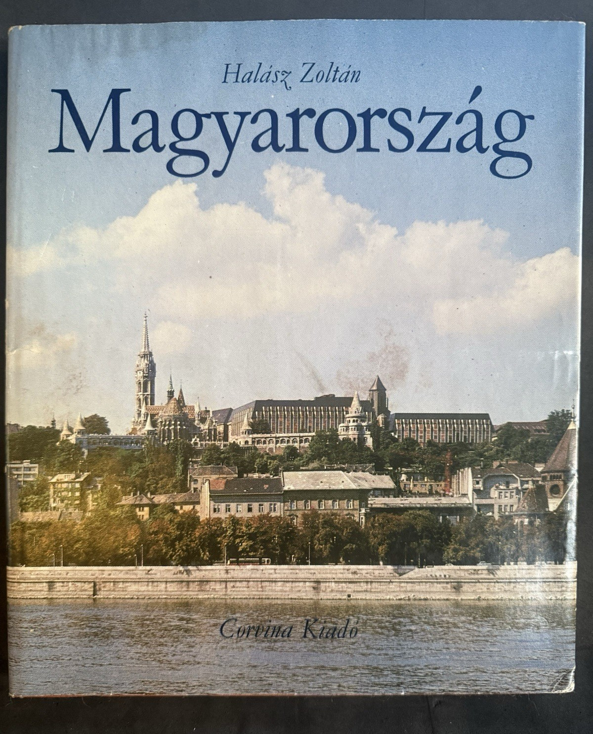 1980 MAGYARORSZAG (Hungary) Coffee Table Book by Halasz Zoltan Art Architecture