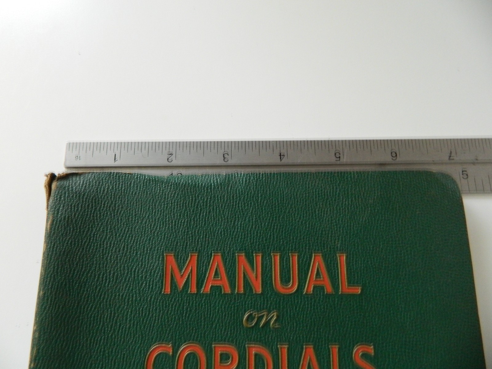 Vintage Book Leroux & co. Manual on Cordials Philadelphia Pa. The World Finest R