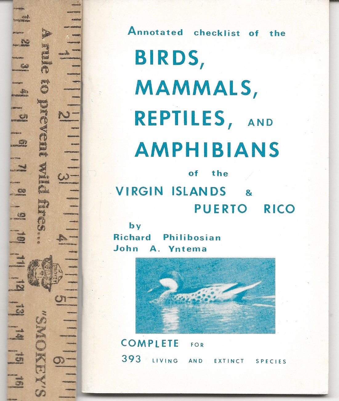 BIRDS MAMMALS REPTILES AND AMPHIBIANS OF THE VIRGIN ISLANDS & PUERTO RICO