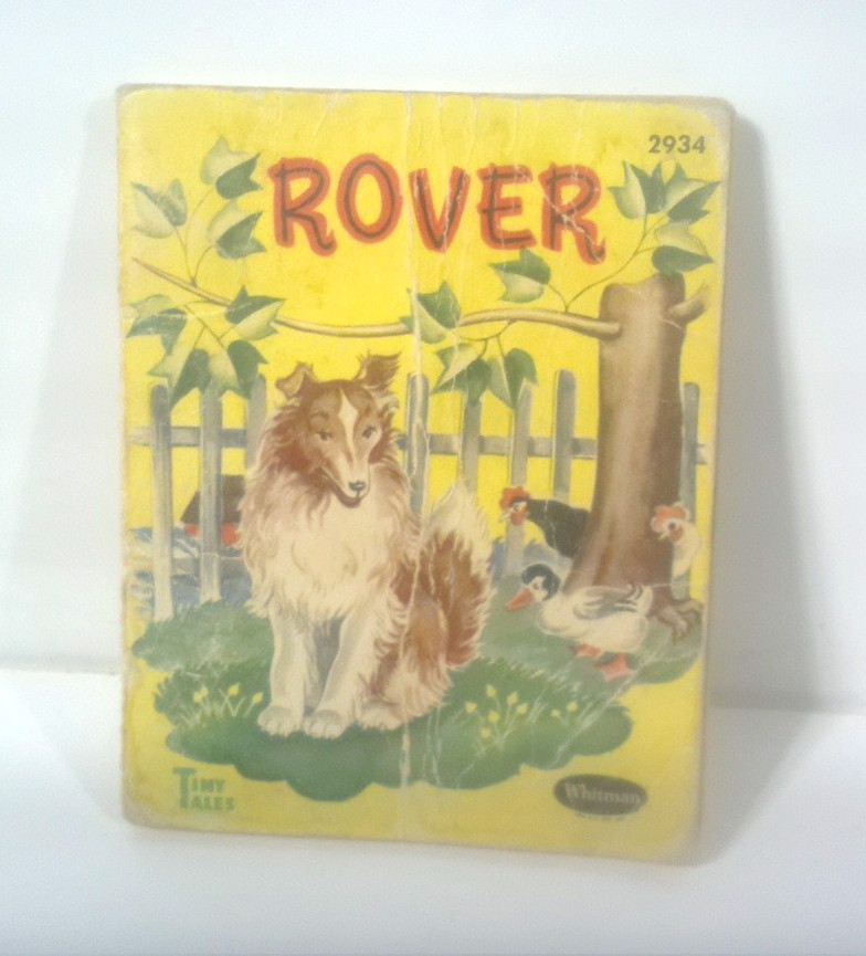 Rover Whitman Tiny Tales Janet Laura Scott Children’s Book 1960’s VTG
