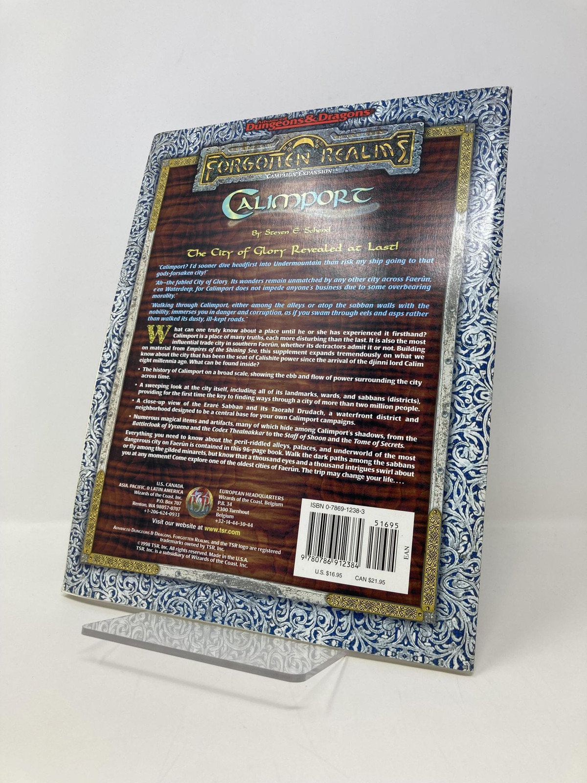 Calimport Advanced Dungeons & Dragons Forgotten Realms by Steven E Schend 1st Ed