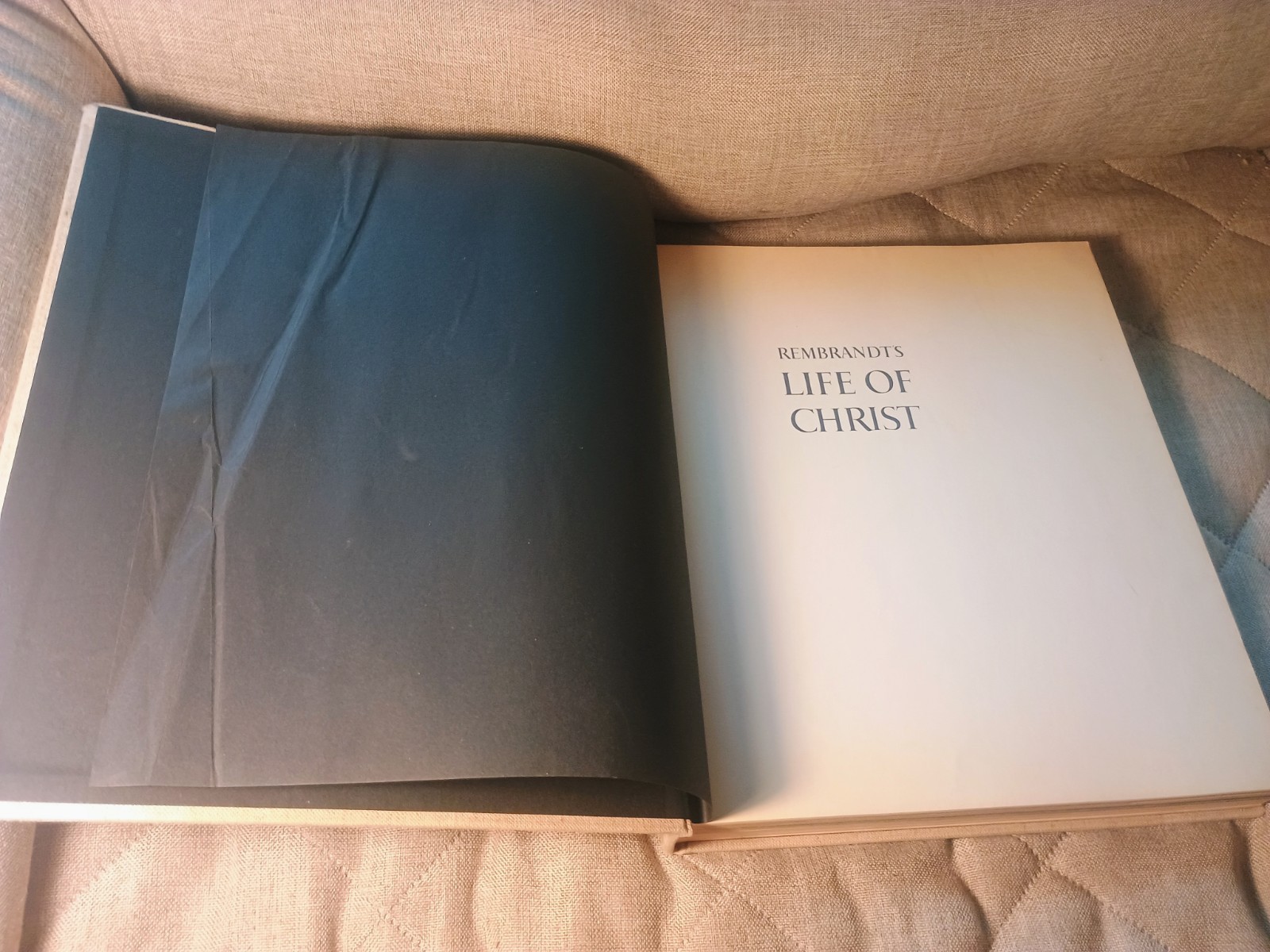 Rembrandt’s Life of Christ by Owen S. Rachleff Large COFFEE TABLE BOOK