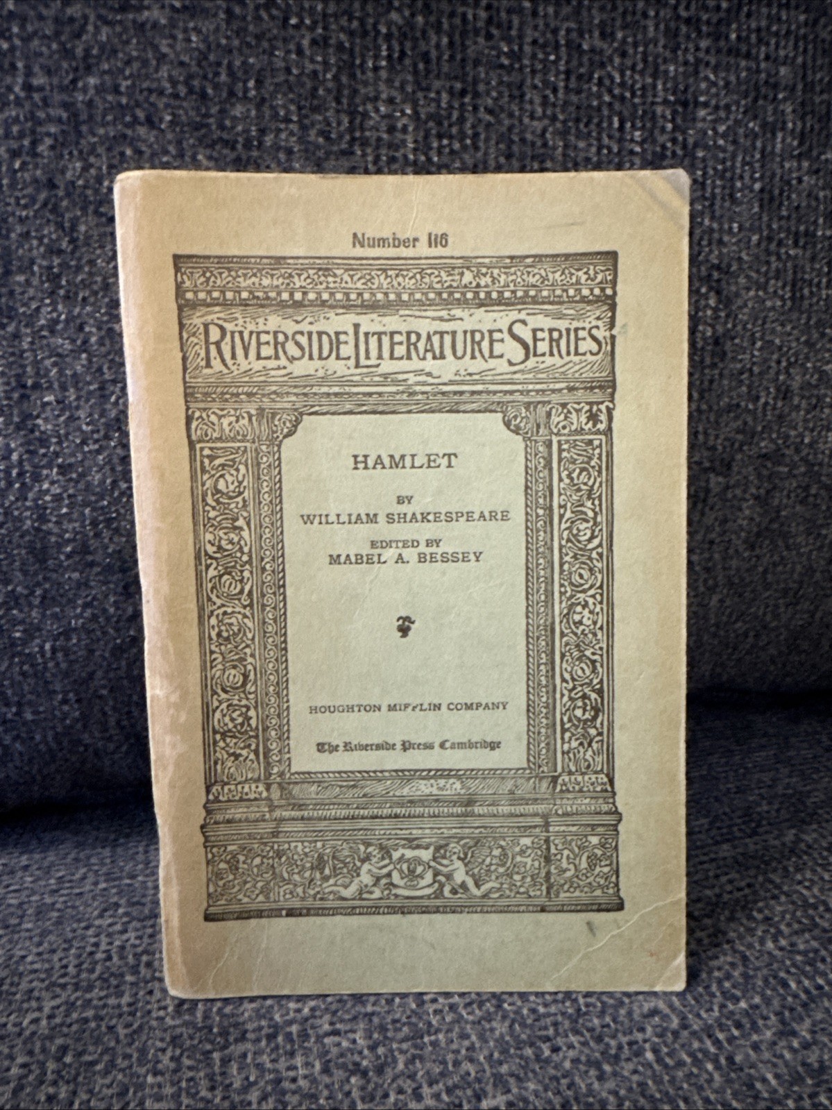 Riverside Literature Series Hamlet by William Shakespeare 1897 Number 116