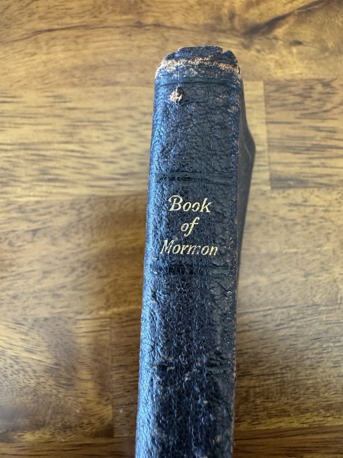 Small Leather Bound 1907 Pocket Book of Mormon – The Deseret Sunday School Union
