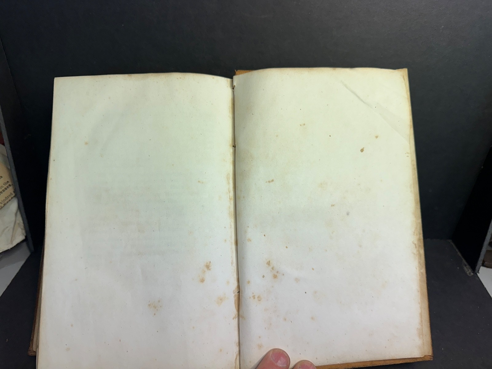 1856 „New Hampshire As It Is“ by Edwin A. Charlton, Leather Bound