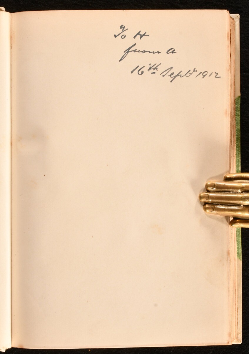 1910 Sesame and Lilies John Ruskin Half Vellum Riviere Signed Binding