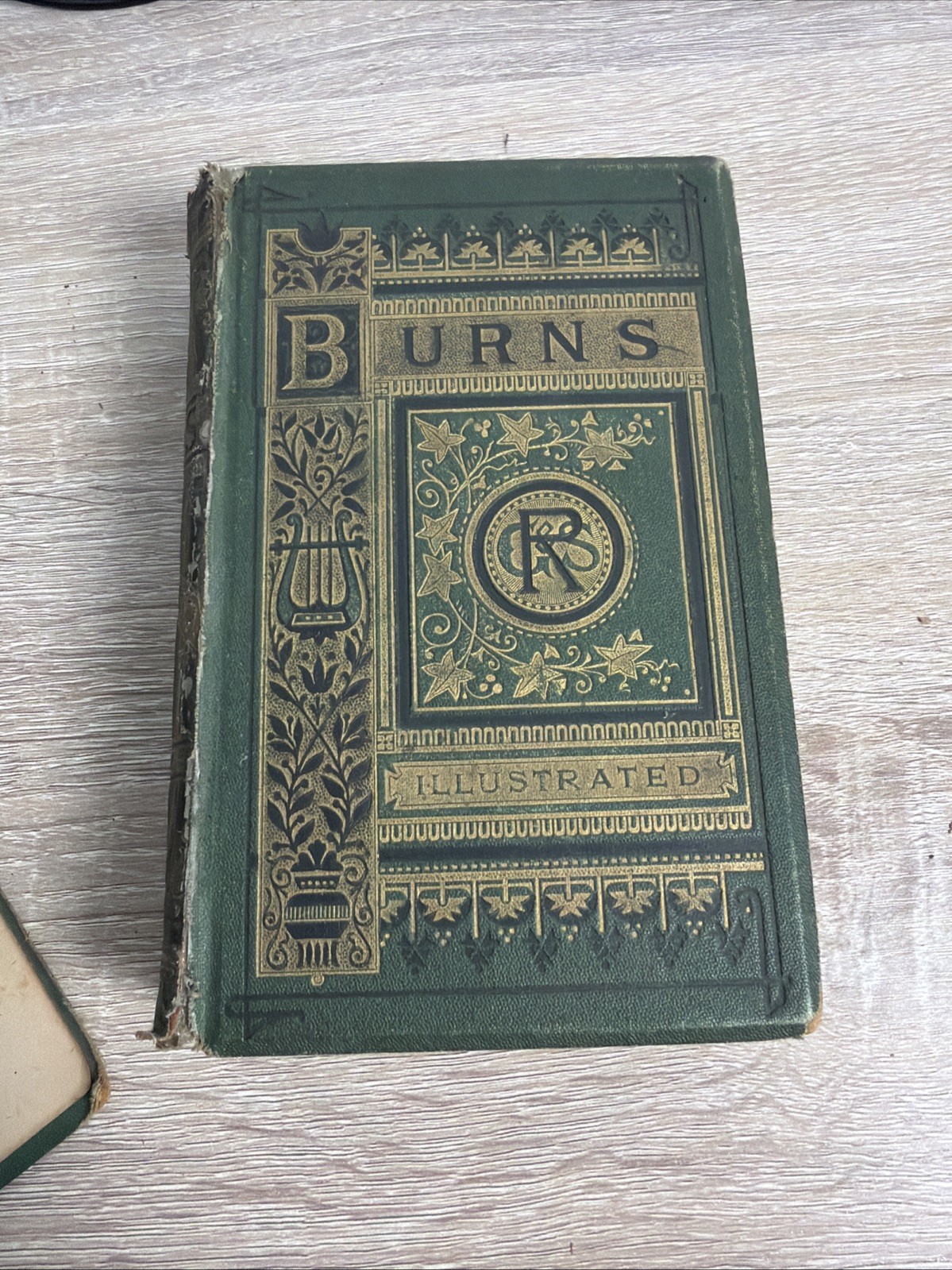 The Poetical Works Of Robert Burns Illustrated Routledge And Sons Ornate Cover
