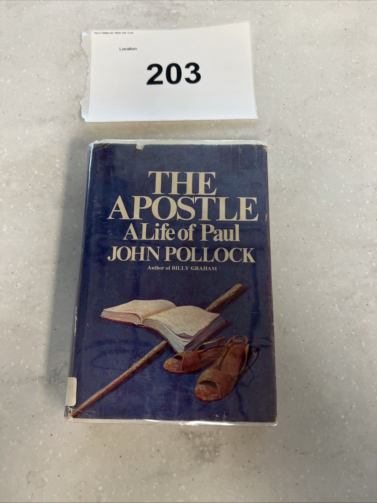The Apostle A Life of Paul by John Pollock / 1969 1st Edition Hardcover