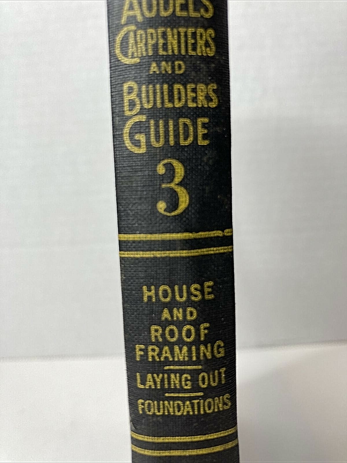 Audels Carpenters and Builders Guide Vol 1-4 Carpenter Saw Tools Construction
