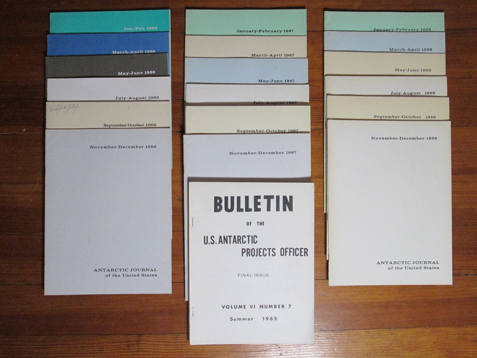 ANTARCTICA Antarctic Journal U.S 1960’s Book Lot Geology Climate Polar Geography