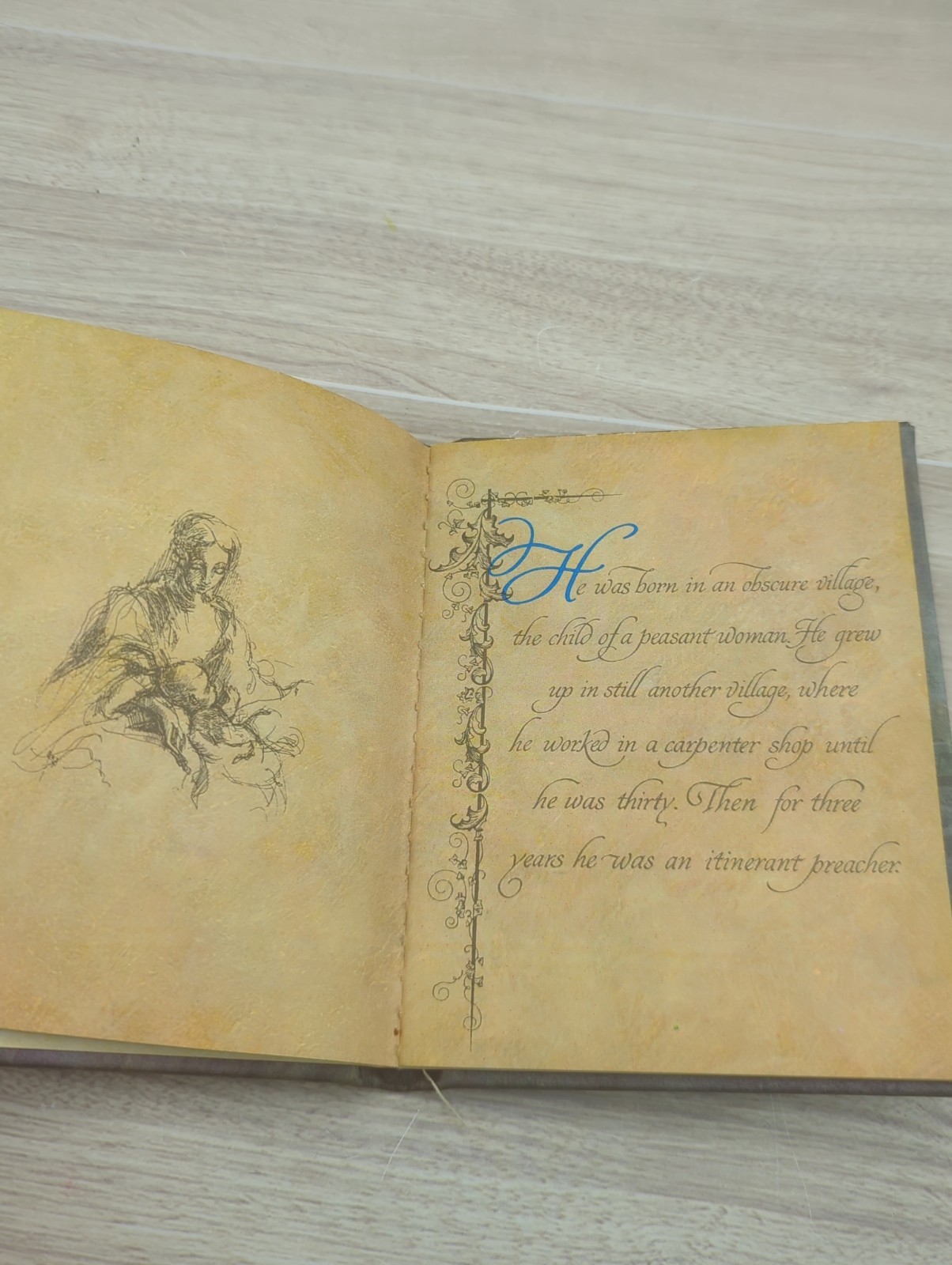 Hallmark Vintage Miniature Book One Solitary Life, Jesus, Christian