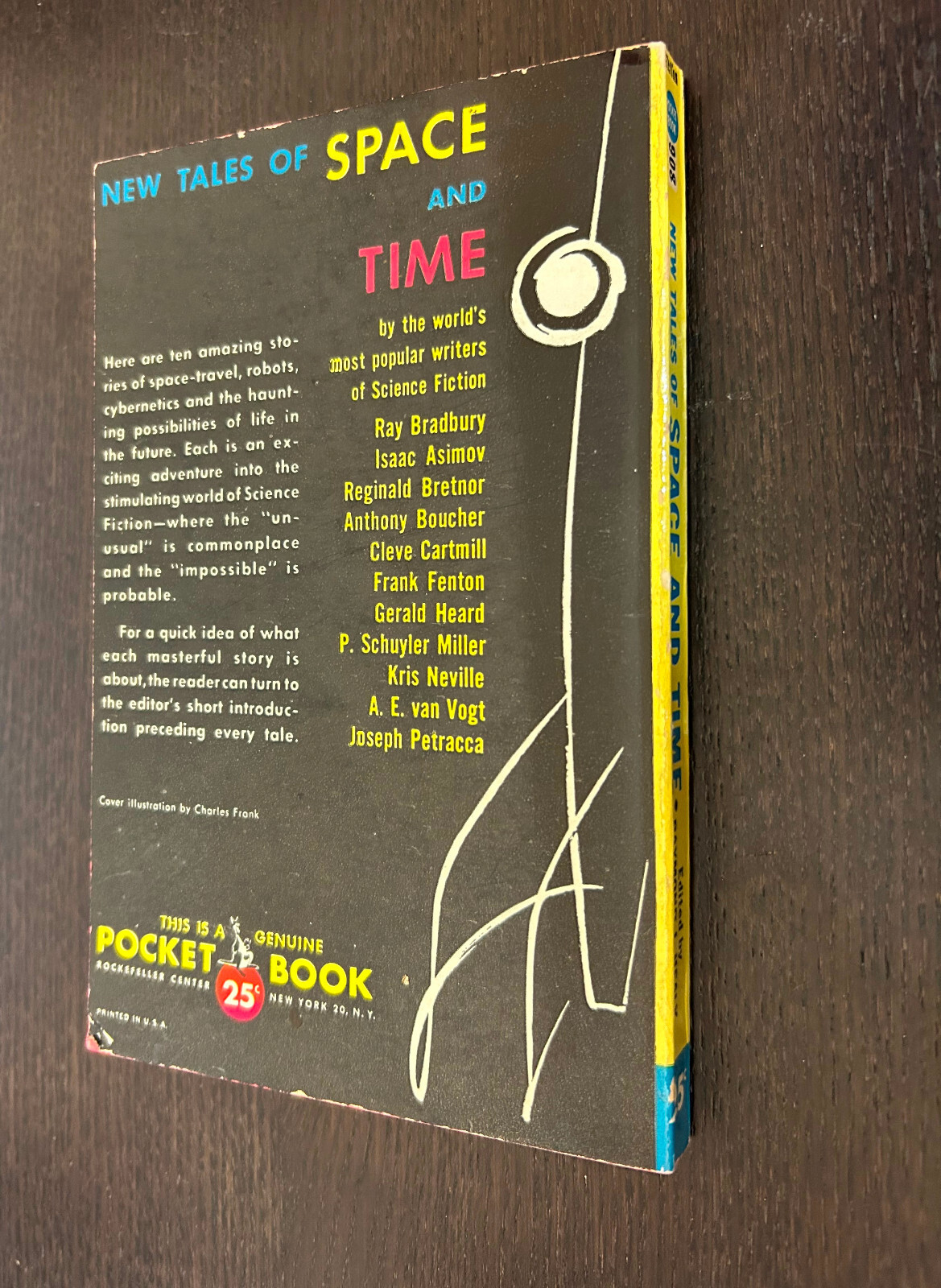Raymond HEALY — New Tales Space Time (Pocket 908) — 1952 Science Fiction PB