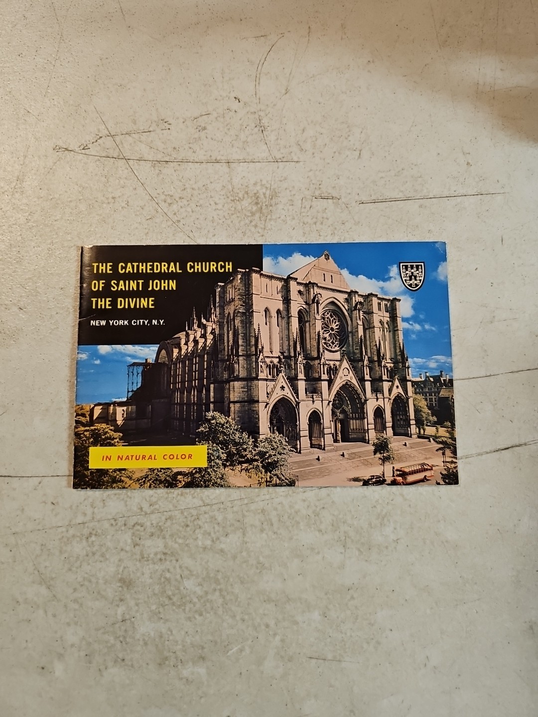 The Cathedral Church of Saint John the Divine Booklet New York City NY