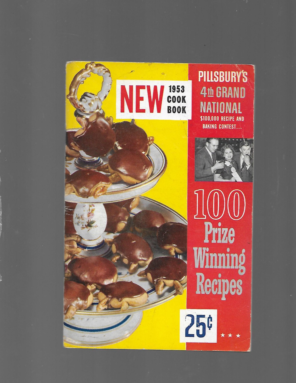 Pillsburys 4th Grand National 100 Prize Winning Recipes (1953, Cookbook) 96 pgs