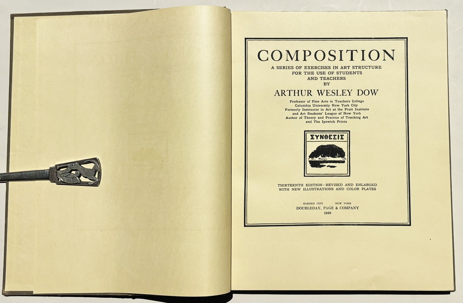Composition: A Series of Exercises in Art Structure, Dow, 1926