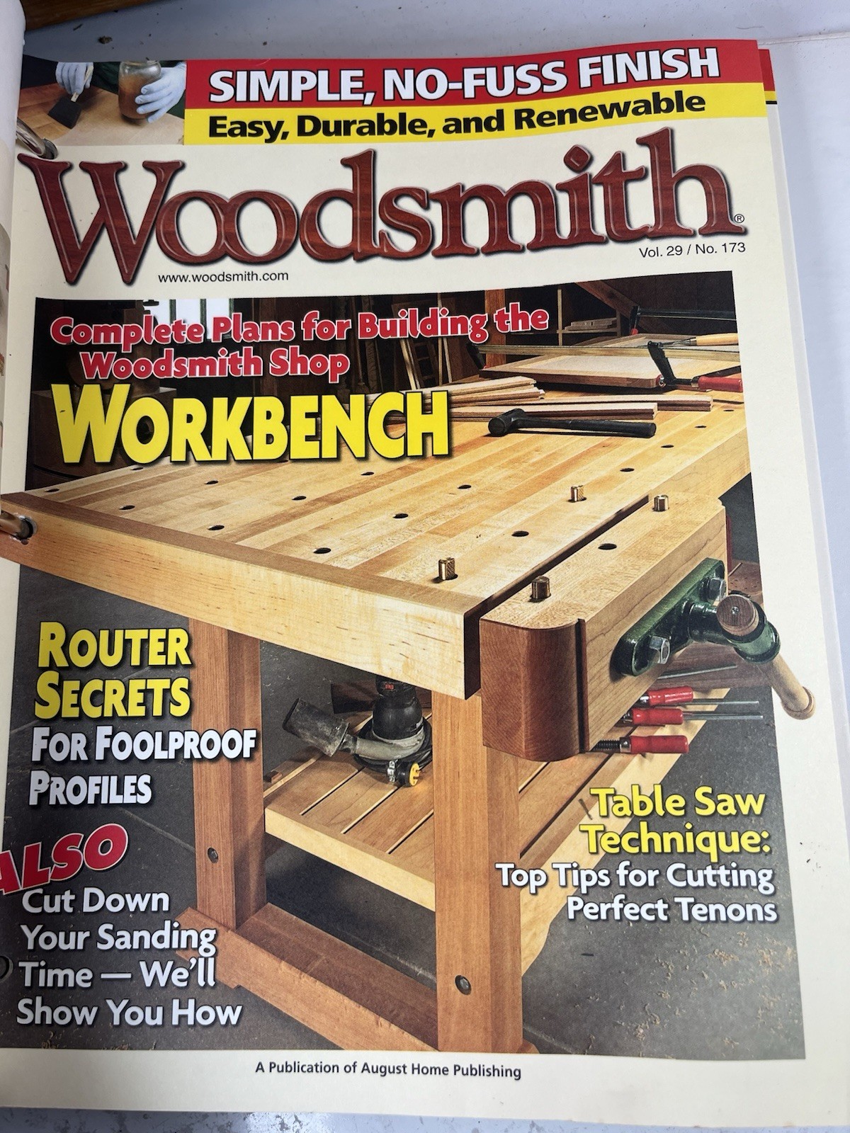 Woodsmith Magazine Lot of 16 Vol 28-30 Issues #163-176 Woodworking