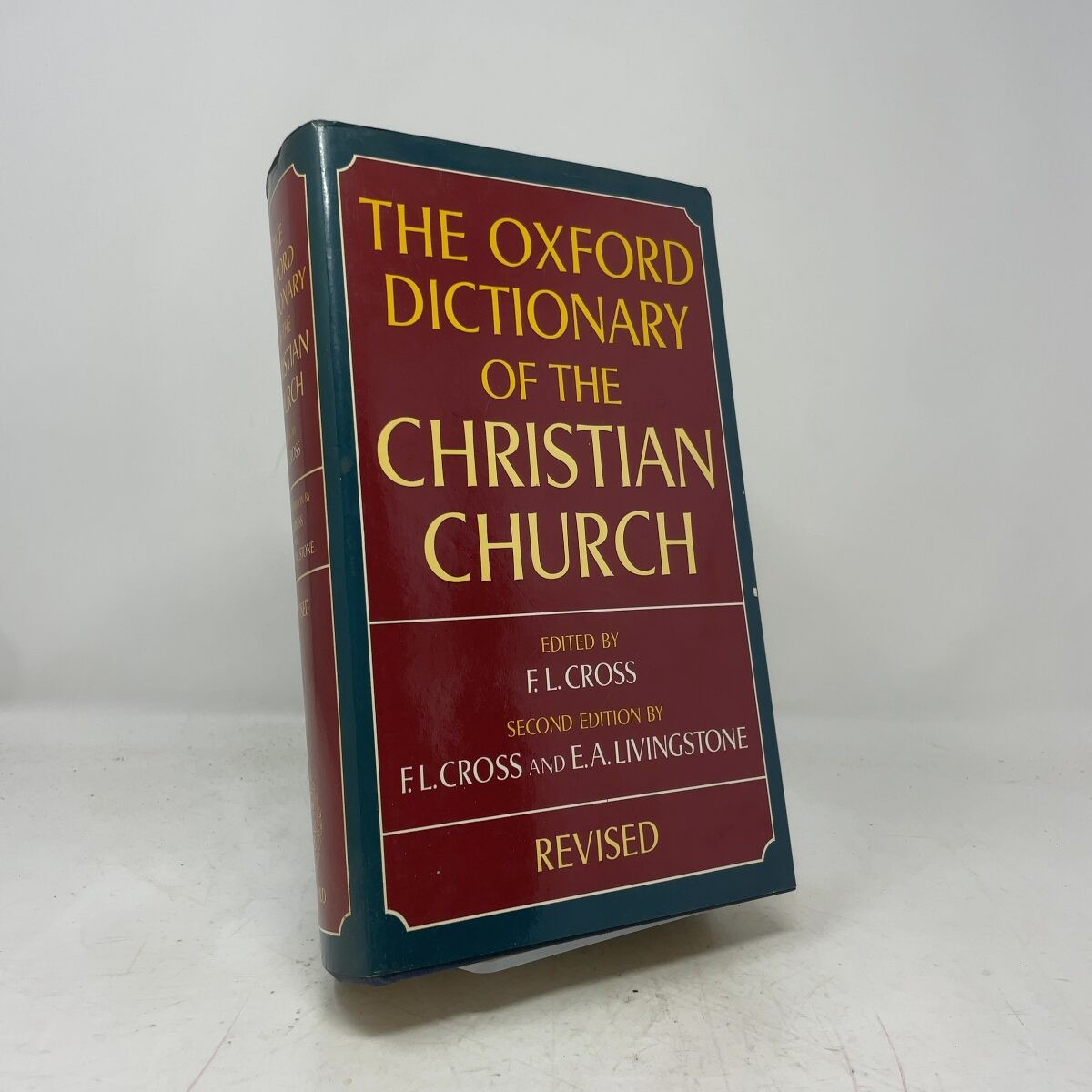 The Oxford Dictionary of the Christian Church by F.L. Cross HC 2nd Edition Very