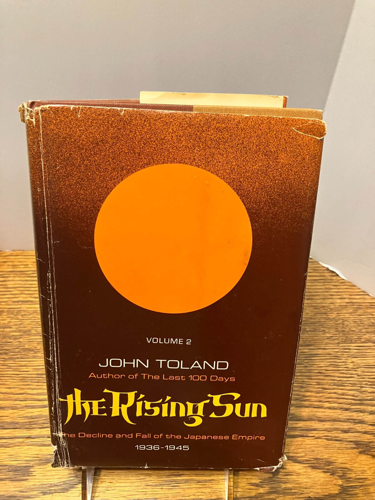 THE RISING SUN VOL 2 JOHN TOLAND VINTAGE HCDJ JAPAN 1970