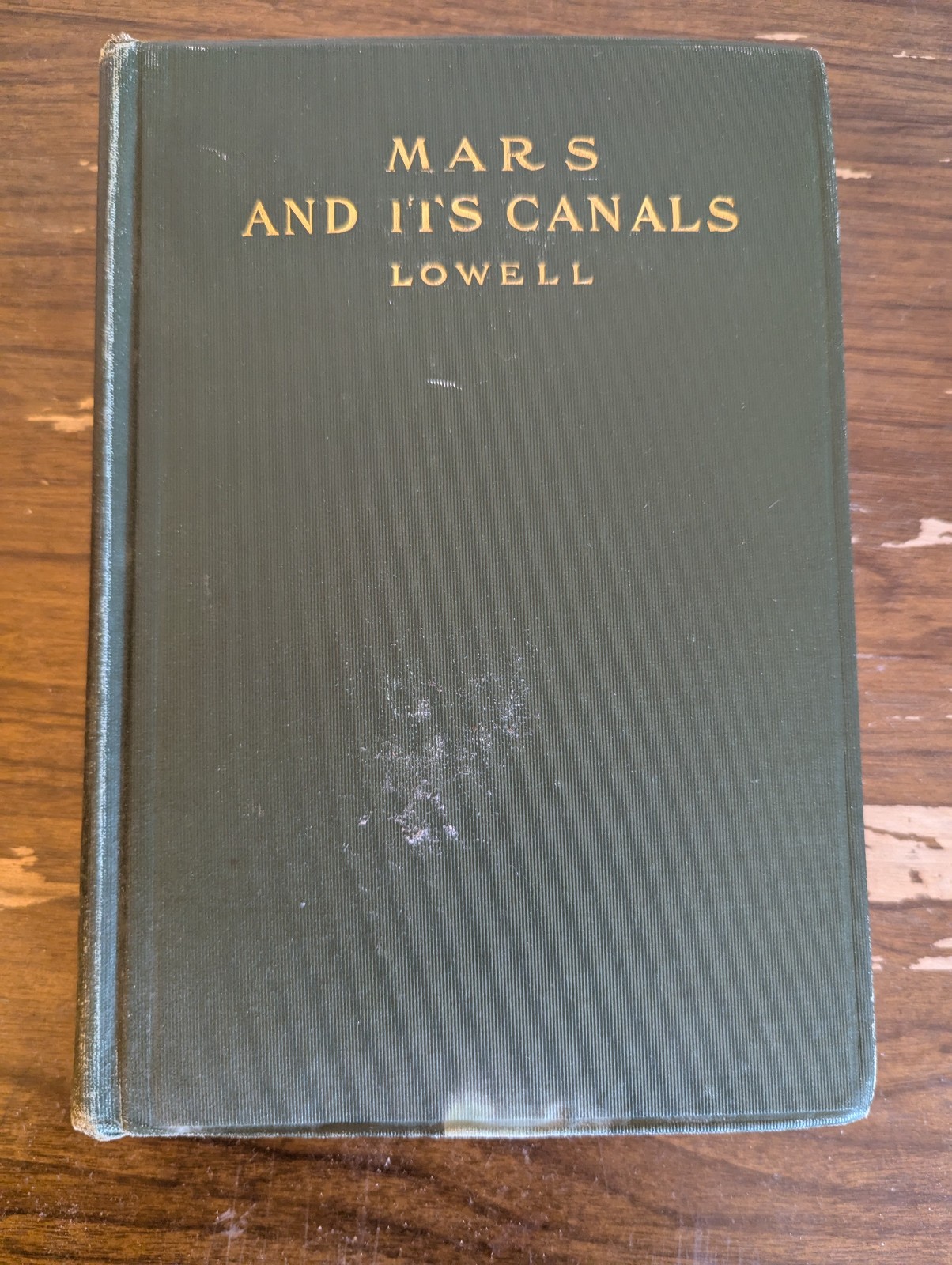 Mars and its Canals 1906 Percival Lowell First Edition MacMillan Company