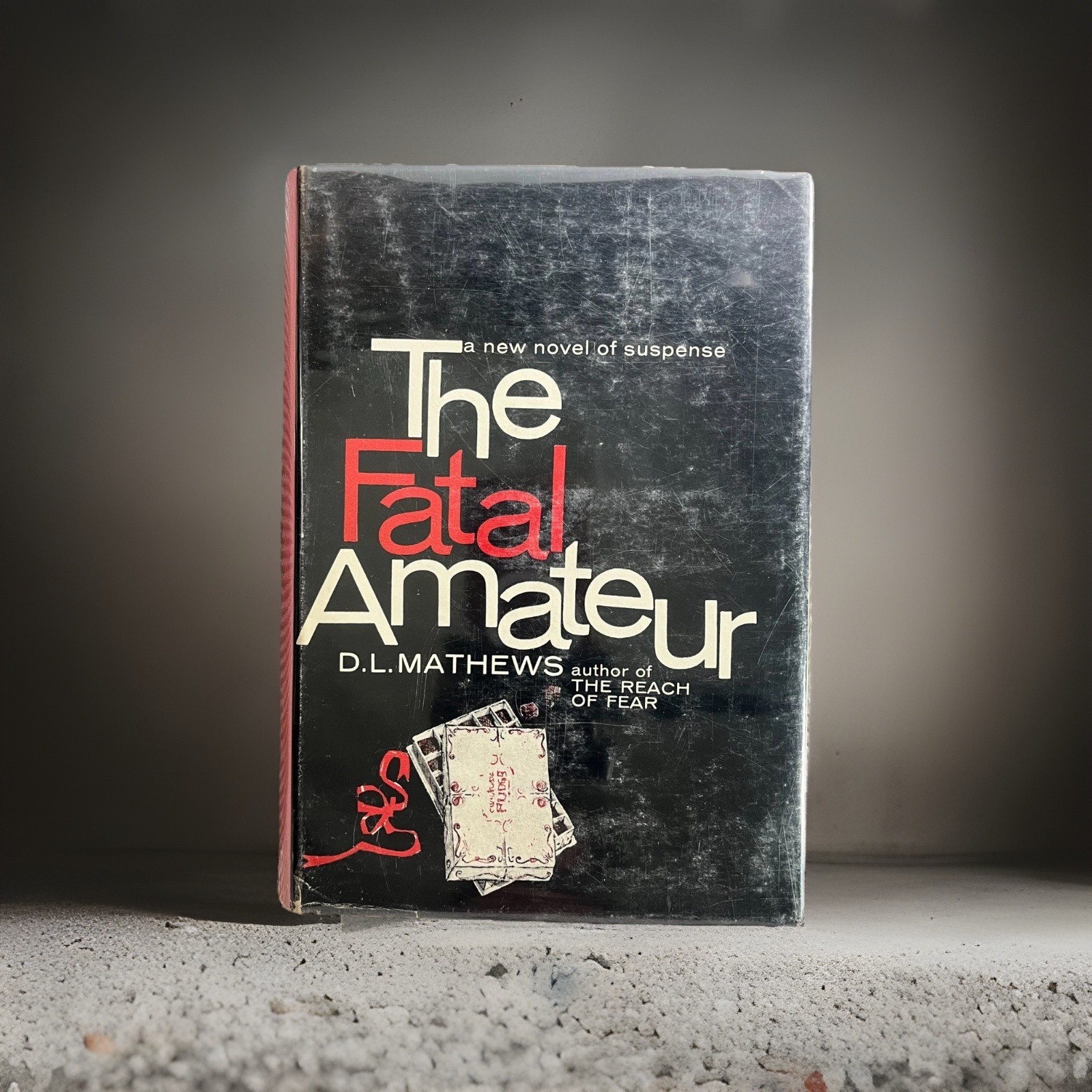 Vintage Suspense Thriller ~ The Fatal Amateur ~ D. L. Mathews ~ 1959 HC DJ
