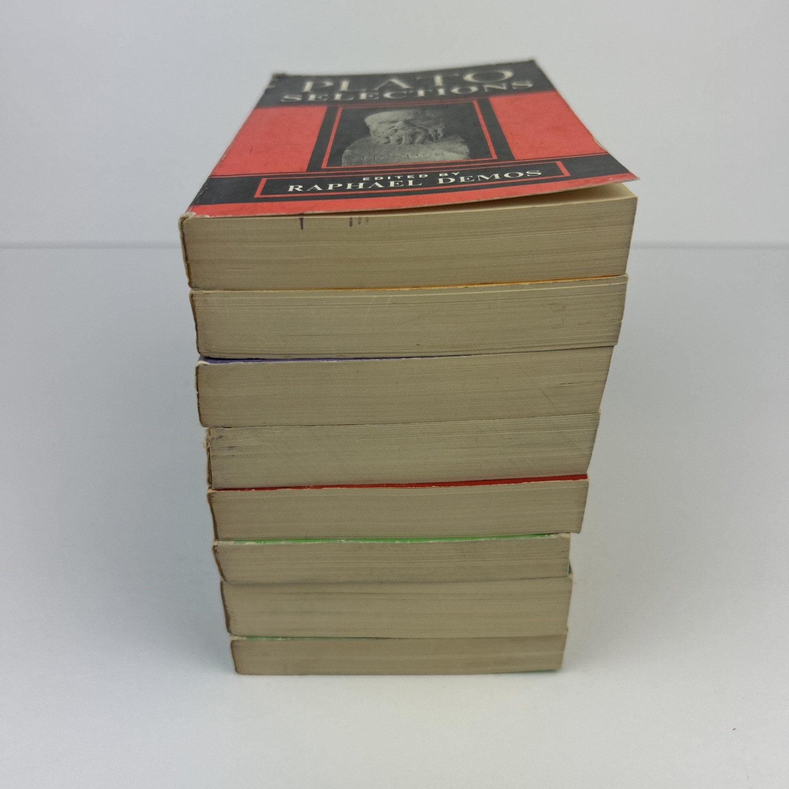 Scribners Lot Of 8 Selections Philosophy Locke Plato Aristotle 1950s Paperback