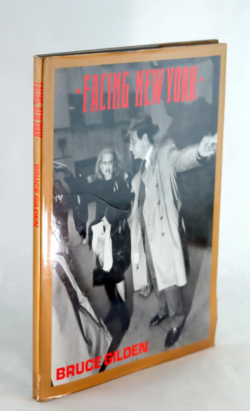 Bruce Gilden 1st Ed 2002 Facing New York Street Photography Hardcover w/DJ