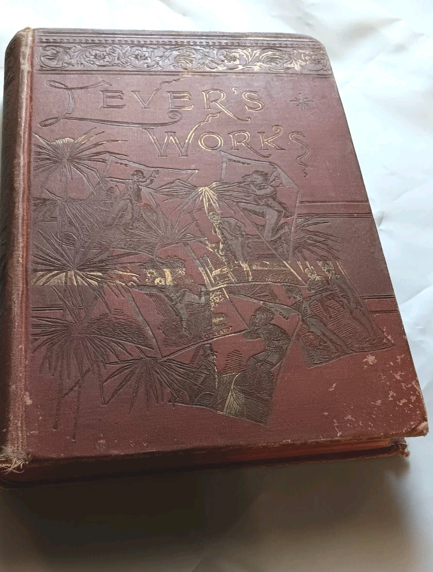 Works of Charles Lever Vol2 Knight of Gwynne, Davenport Dunn 30 Illustrations HB