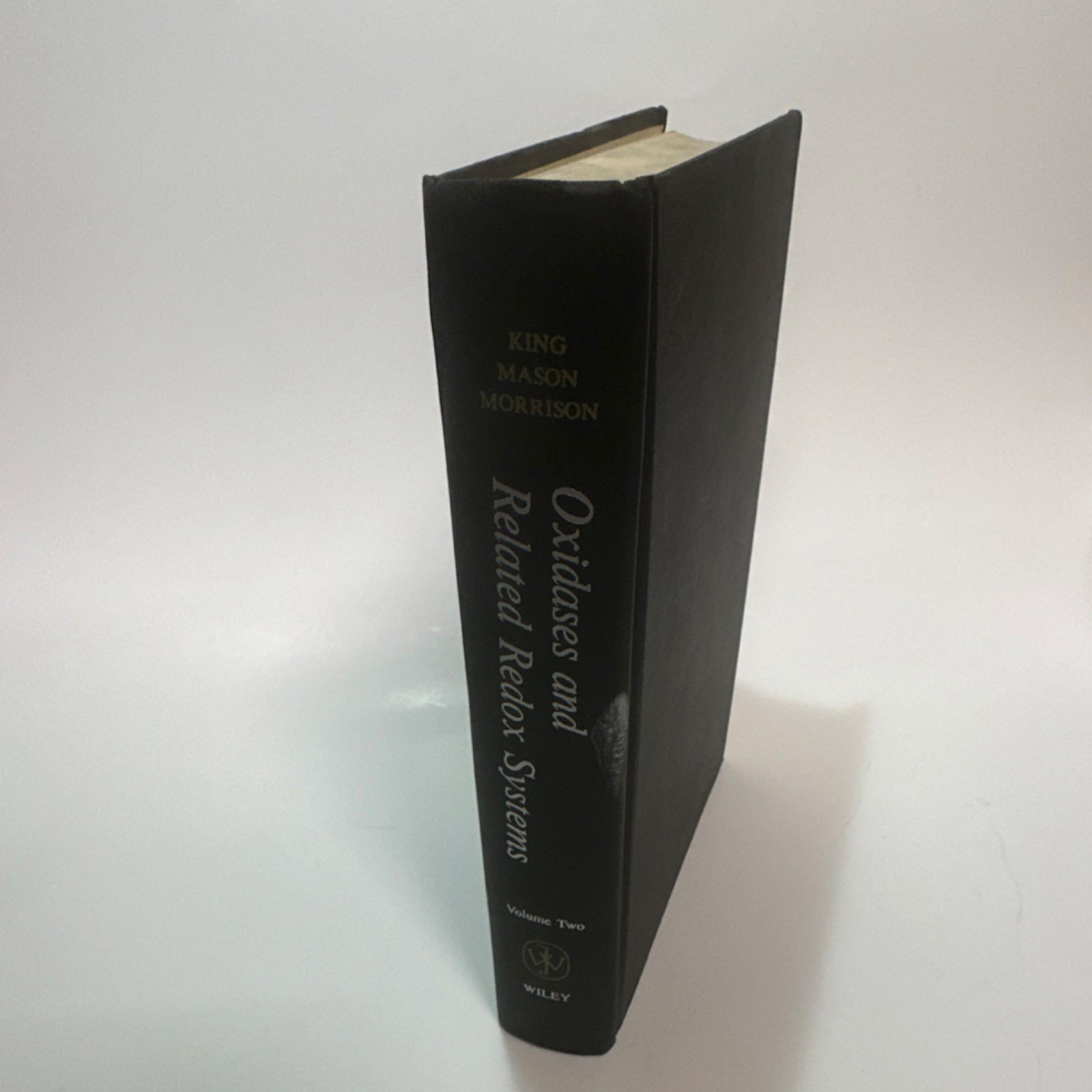 John Wiley Oxidases Redox Systems 1st Ed 1965 King Mason Morrison