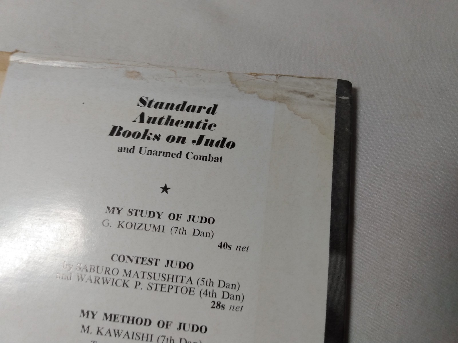 Karate Martial Arts Methods Technique Instructions Student Vintage 1967