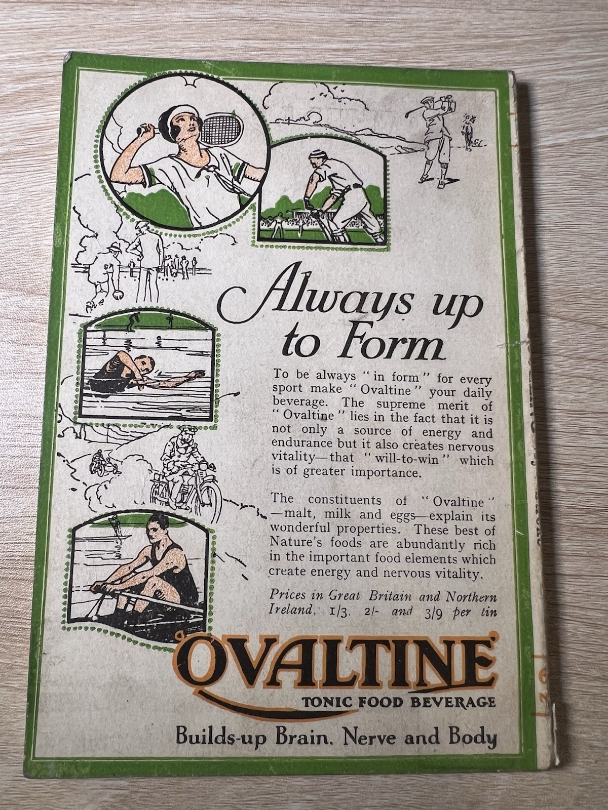 1928 Rowing & Sculling Frederick Warne Recreation Book Punting Canoeing Rare