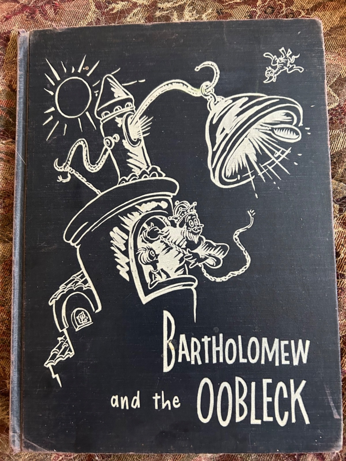 1949 First Edition – Bartholomew & the Oobleck by Dr Seuss – With BLUE Cover!