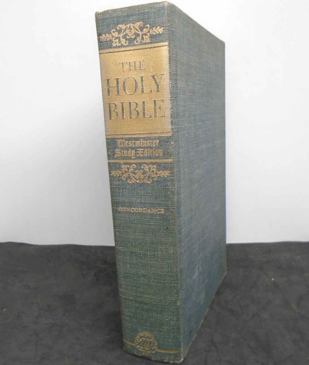 The Westminster Study Edition of The Holy Bible w/ Concordance & Map KJV HC 1948