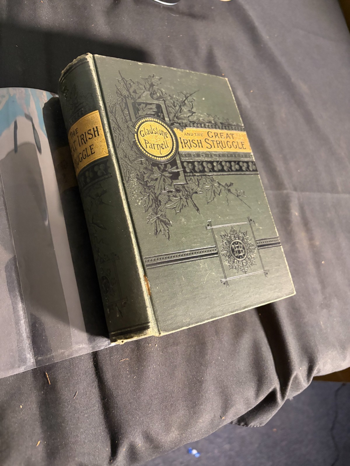 Antique 1886 GLADSTONE & PARNELL and the Great Irish Struggle – Hubbard Bros HCD